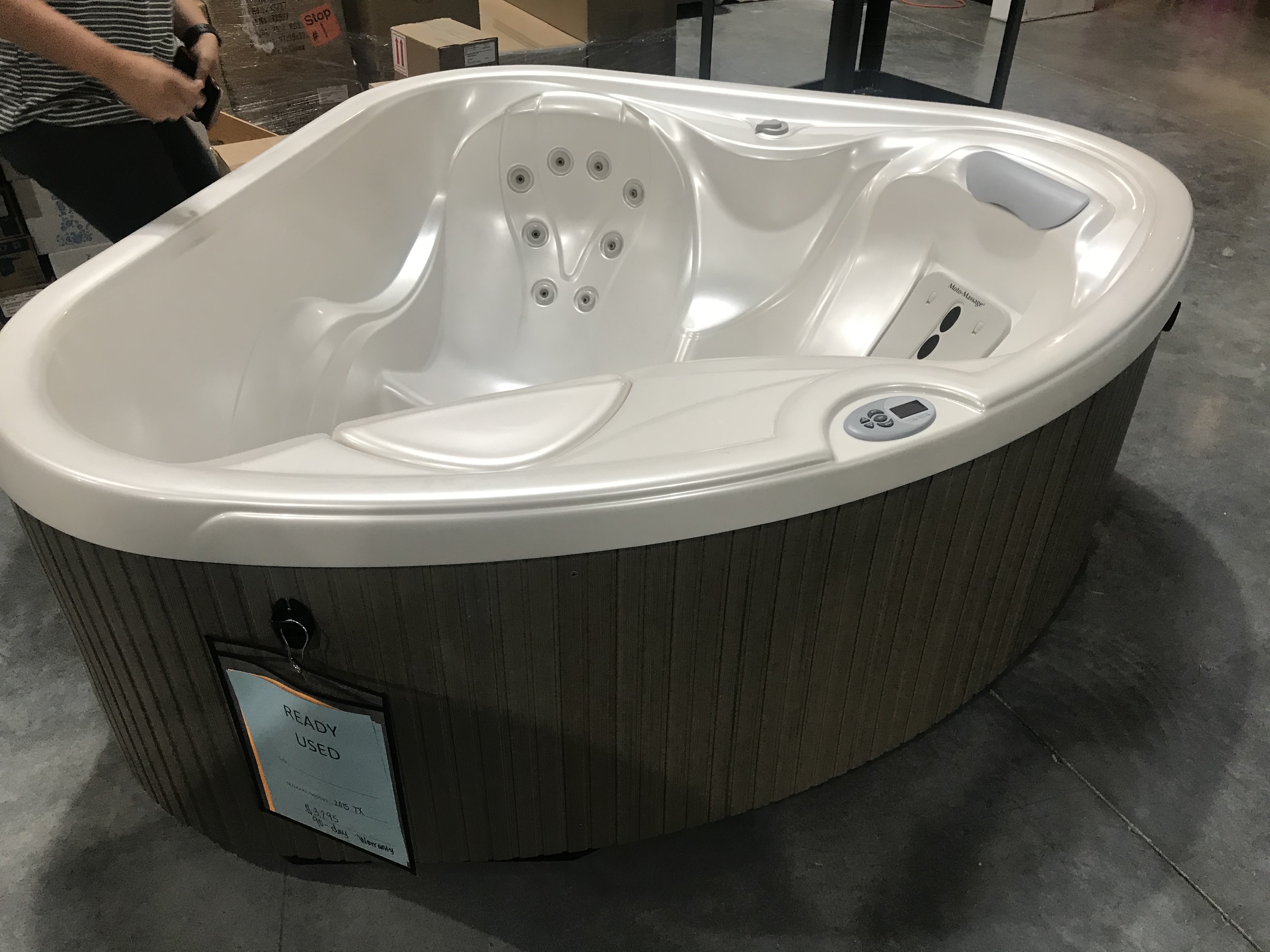 2015 TX (Pearl/Gray) SOLD Mountain Hot Tub