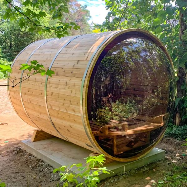 panoramic sauna